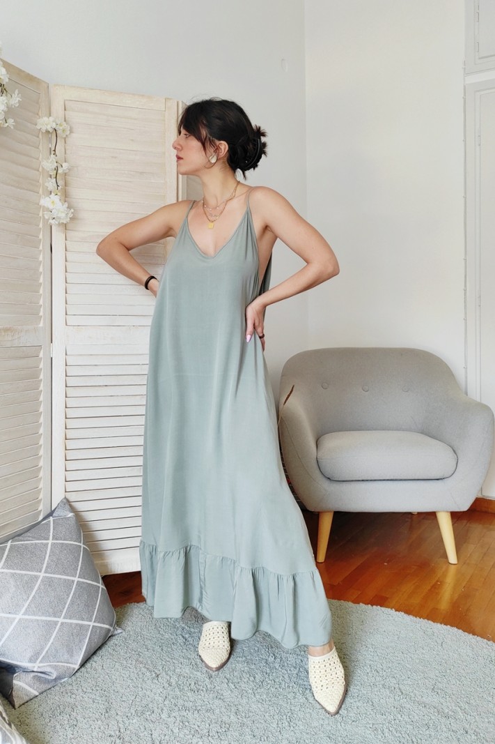 Shania asymmetric dress