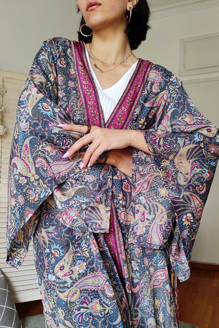 Andros silky kimono