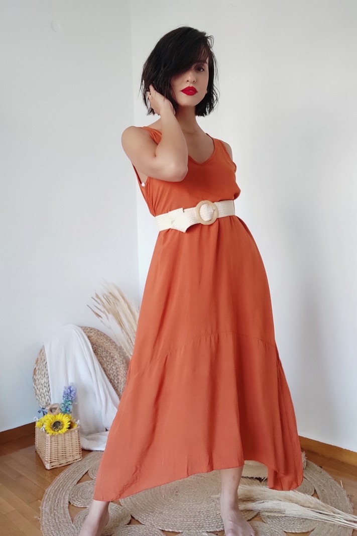 Blerina long asymmetric dress Blerina long asymmetric dress
